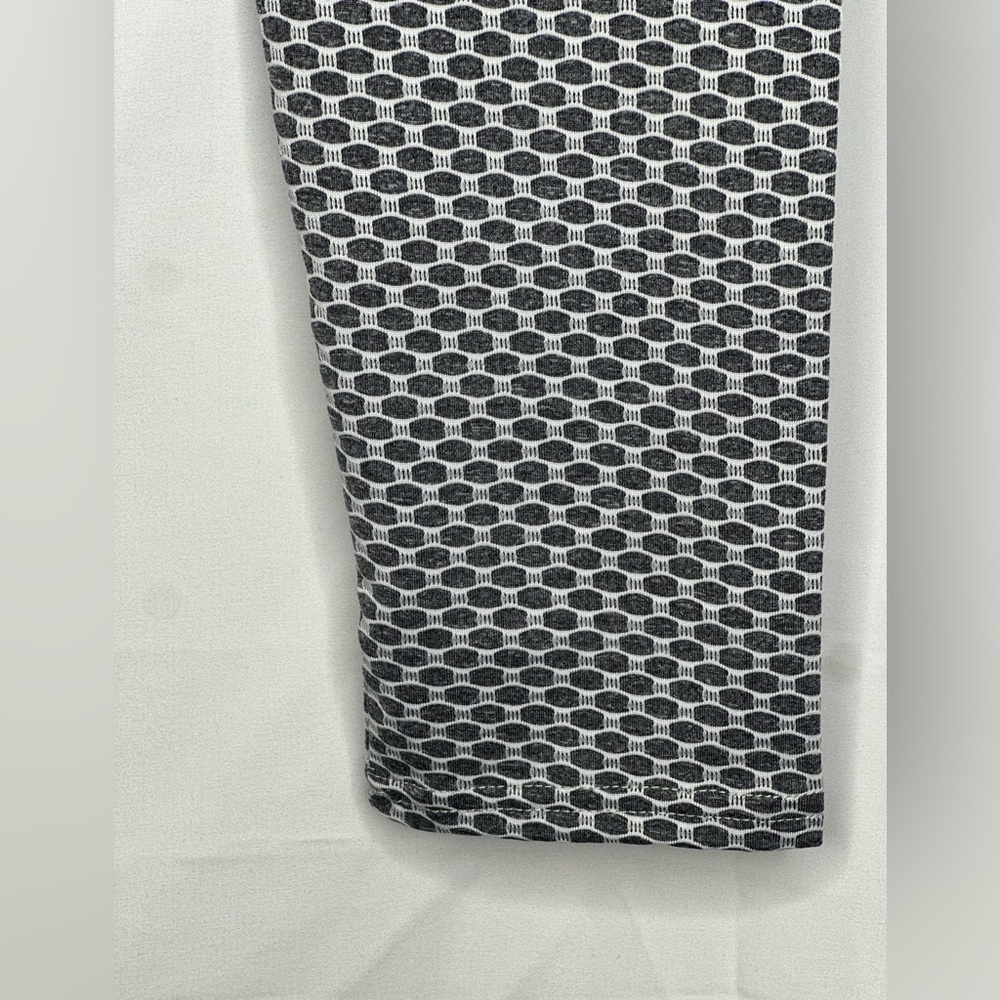 Grey High Waisted Spandex Yoga Leggings - Picture 12 of 16